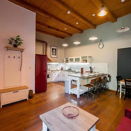 Vintage Industrial Apartment